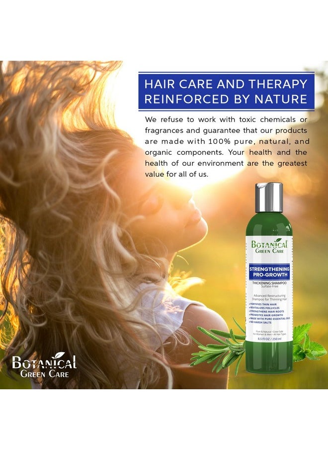 Strengthening Pro-Growth Shampoo, Hair Loss Therapy. Thickening Shampoo for Thinning Hair, Hair Loss Shampoo