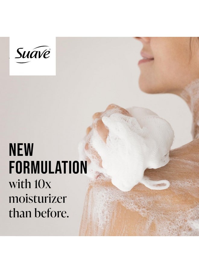 Suave Moisturizing Body Wash Women, White Tea and Lavender with Vitamin E and Aloe Extracts, No Parabens, No Phthalates, 18 Oz (Pack of 6)