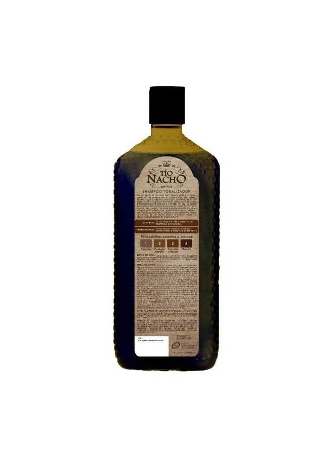 Tio Nacho Tío Nacho Efecto Anti-Canas, Shampoo Anti-Caída con Henna Egipcia