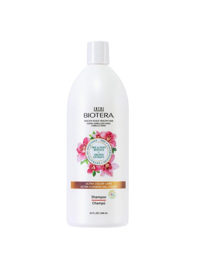Biotera Ultra Color Care Shampoo | Prolong Vivid Color-Treated Hair | Microbiome Friendly | Vegan & Animal Test Free | Paraben & Sulfate Free | Color-Safe | 32 Fl Oz