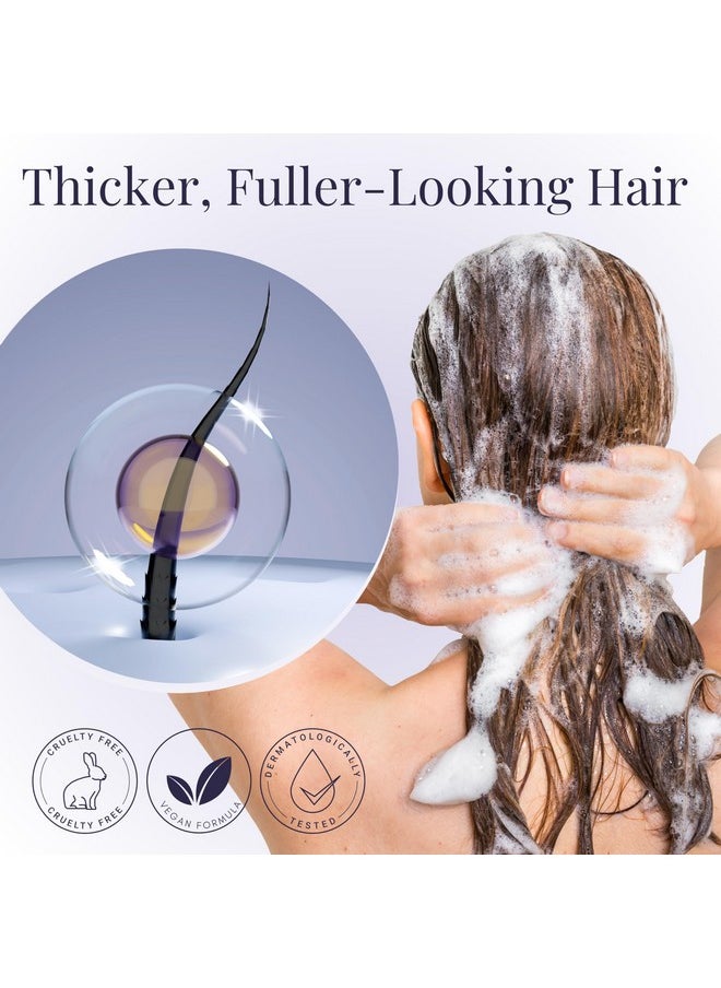 MONAT IR Clinical Thickening Shampoo - Hair Volumizing Shampoo for Dense Thick Hair - Thickening Shampoo Crafted from Powerful Blend of Natural Ingredients - With Rosemary & Mint And Pea Extract