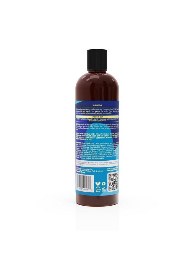 As I Am Dry & Itchy Scalp Care Shampoo - 12 ounce - Cleanses and moisturizes dry and itchy scalp - With Olive Oil, Tea Tree Oil & Peppermint Oil