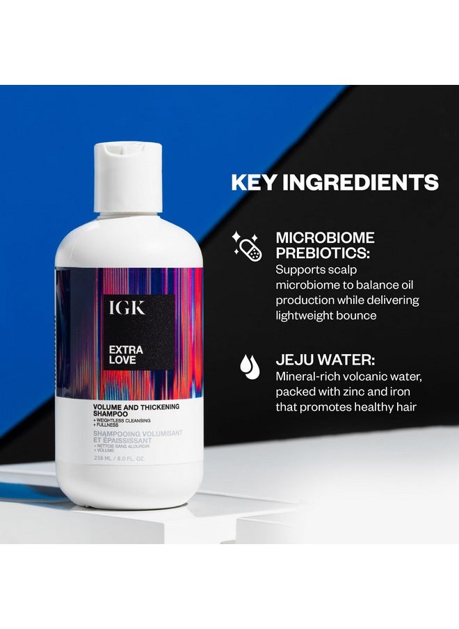 IGK Extra Love Volume and Thickening Shampoo 236 ml / 8 oz