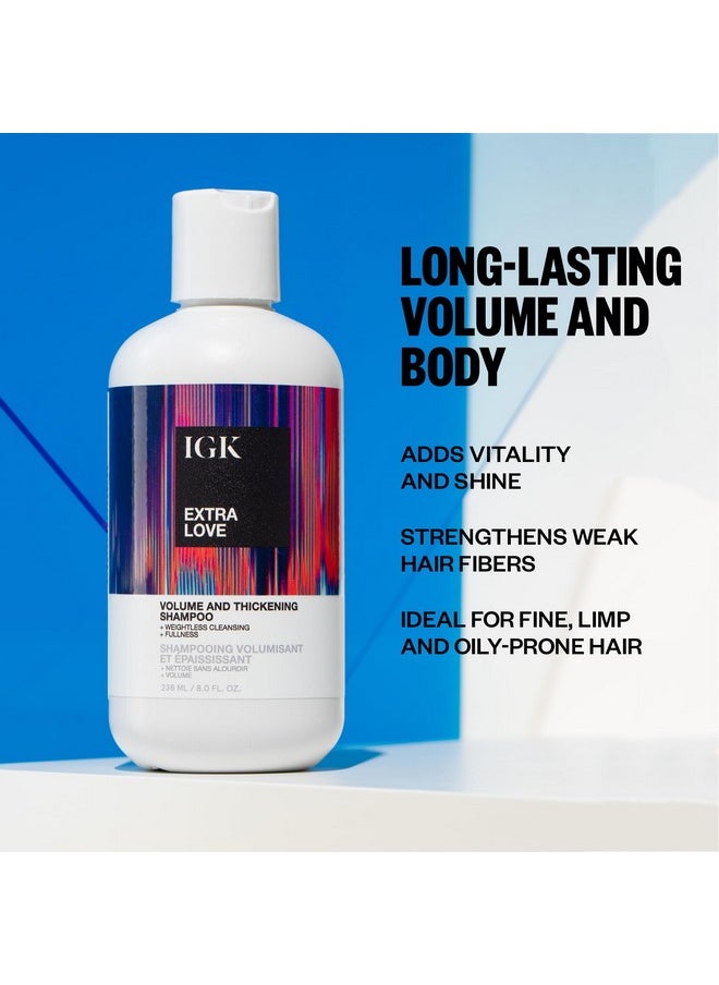 IGK Extra Love Volume and Thickening Shampoo 236 ml / 8 oz