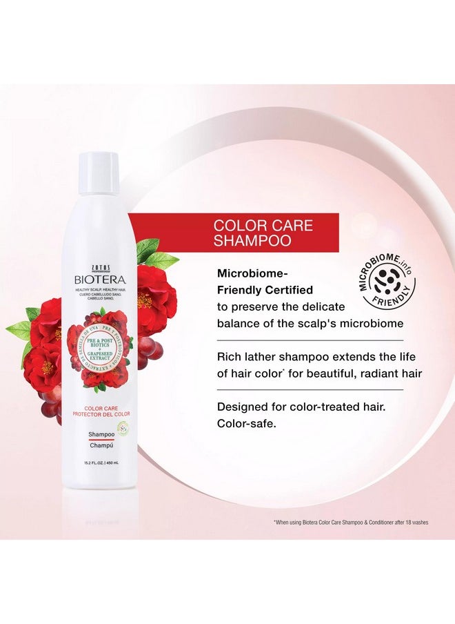 Biotera Color Care Shampoo | Extends & Maintains Color-Treated Hair | Microbiome Friendly | Vegan & Animal Test Free | Paraben Free | Color-Safe | 32 Fl Oz