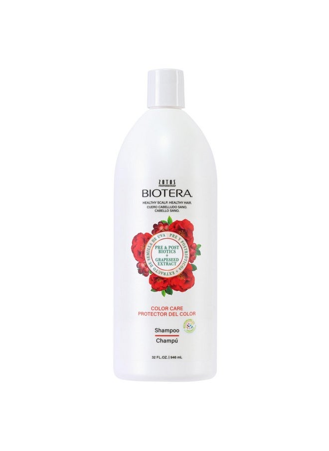 Biotera Color Care Shampoo | Extends & Maintains Color-Treated Hair | Microbiome Friendly | Vegan & Animal Test Free | Paraben Free | Color-Safe | 32 Fl Oz