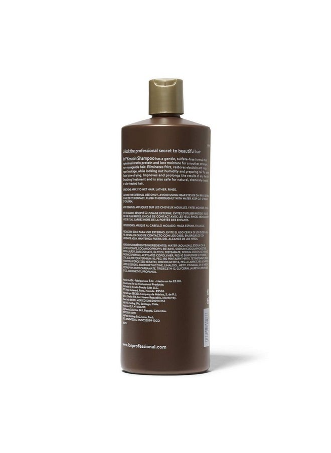 Ion Keratin Smoothing Shampoo 1LT.(33.8OZ)