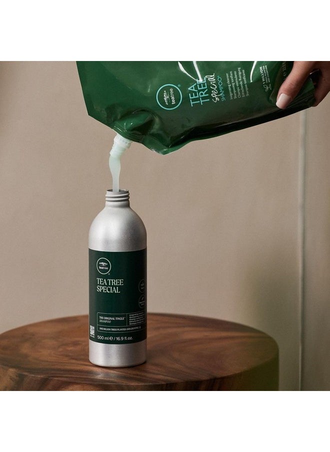 Tea Tree Special Shampoo, Deep Cleans, Refreshes Scalp, For All Hair Types, Especially Oily Hair, 33.8 fl. oz.