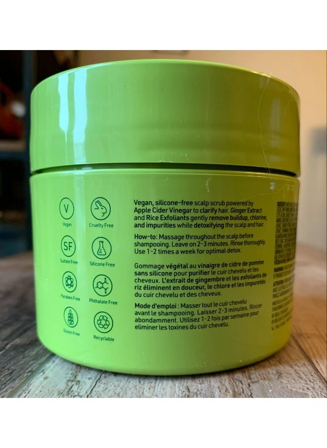 Fekkai Apple Cider Detox Clarifying Scrub - 7.5 oz - Scalp Treatment - Removes Build-Up & Exfoliates - For All Hair Types - Vegan, Cruelty-Free
