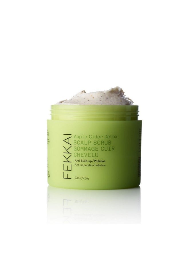 Fekkai Apple Cider Detox Clarifying Scrub - 7.5 oz - Scalp Treatment - Removes Build-Up & Exfoliates - For All Hair Types - Vegan, Cruelty-Free