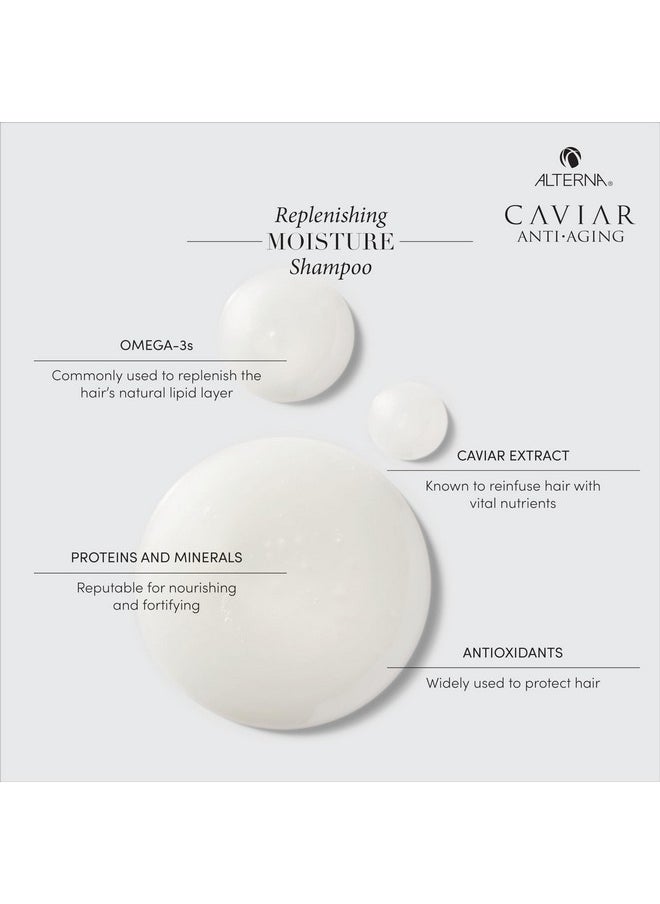 Alterna Haircare Caviar Anti-Aging Replenishing Moisture Shampoo, 16.5 Oz