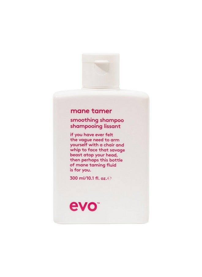 EVO Mane Tamer Smoothing Shampoo - Cleans, Smooths, & Strengthens Hair - Reduces Frizz - 300ml / 10.1fl.oz - 300ml / 10.1fl.oz