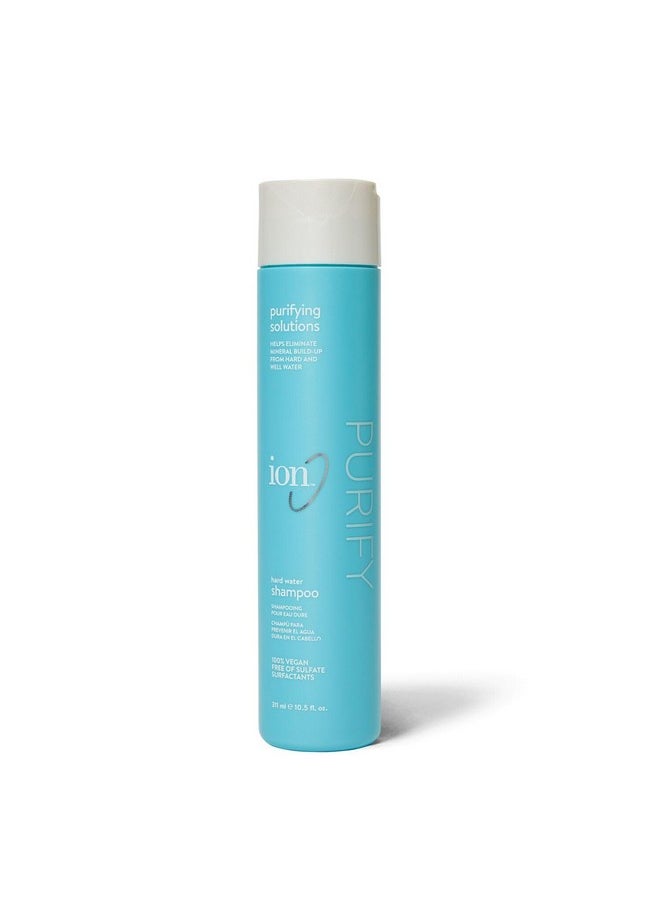 ion Purifying Solutions Hard Water Shampoo, Gentle Cleansing For All Hair Types, Prevents Hard Water Buildup, 10.5 oz.