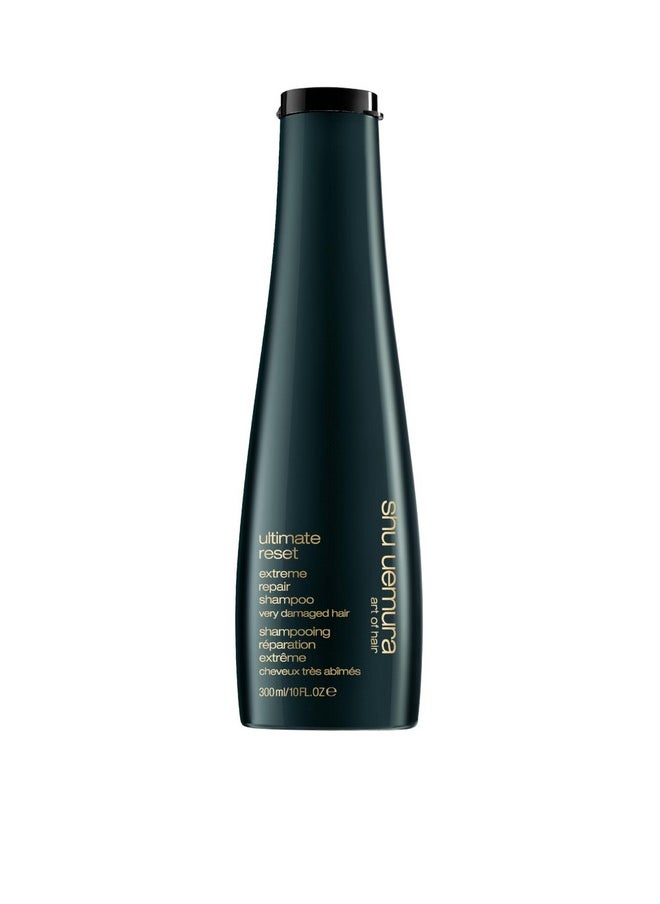 Shu Uemura Ultimate Reset Extreme Repair Shampoo | Strengthens to Reduce Breakage and Split Ends | Deeply Conditions and Nourishes | With Japanese Rice Extract | For Dry and Very Damaged Hair