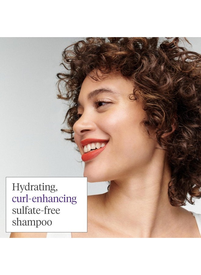 Briogeo Curl Charisma Rice Amino + Avocado Hydrating Shampoo, Define and Moisturize Wavy, Curly, and Coily Hair,Sulfate-free, Anti-Frizz, Hydrating Cleanse, Vegan, Cruelty-Free, 8 fl oz