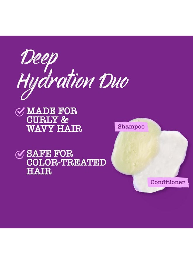 Maui Moisture Heal & Hydrate + Shea Butter Shampoo for Dry, Damaged Curls Helps Revive Curly & Coily Hair with Coconut Oil & Macadamia Oil, Vegan & Sulfate-Free Surfactants, 25.4 fl. oz