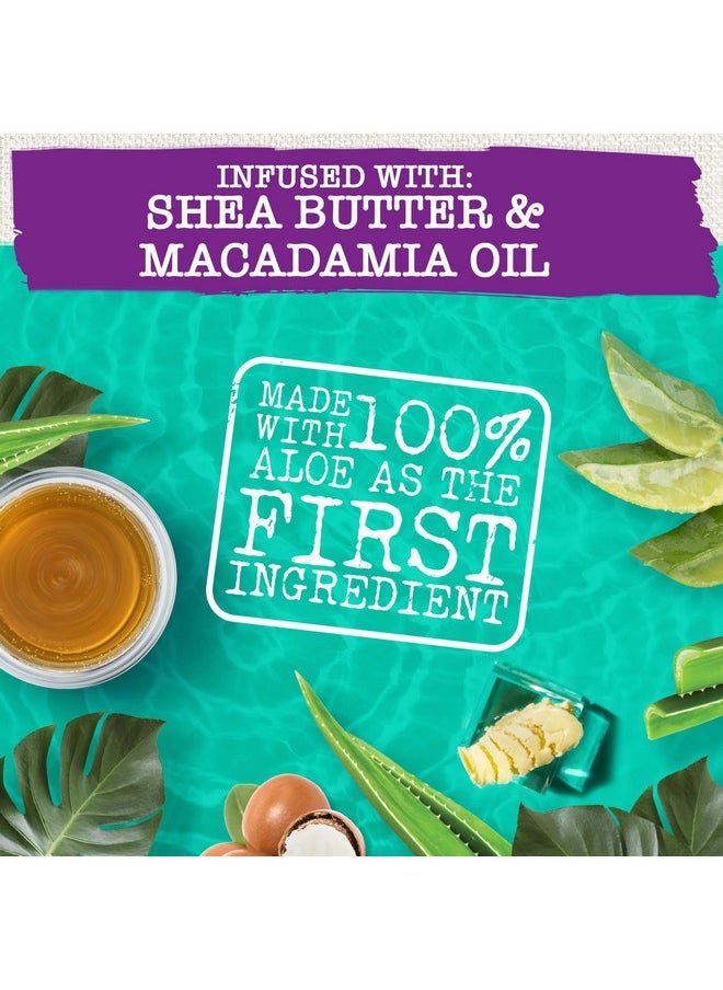 Maui Moisture Heal & Hydrate + Shea Butter Shampoo for Dry, Damaged Curls Helps Revive Curly & Coily Hair with Coconut Oil & Macadamia Oil, Vegan & Sulfate-Free Surfactants, 25.4 fl. oz