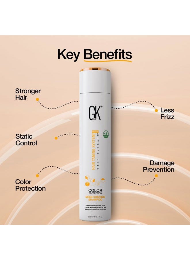 Moisture Repair Shampoo | Nourishing & Anti-Dandruff Shampoo for Women & Men with Dry, Frizzy, or Color-Treated Hair | Sulfate-Free Formula for a Smooth Hair Care Routine | 10.1 fl oz