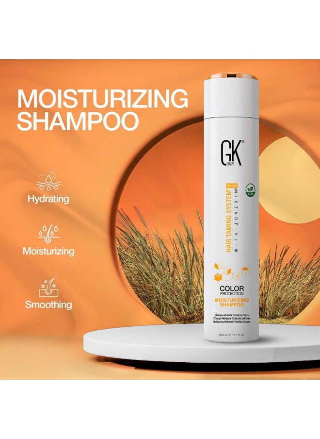 Moisture Repair Shampoo | Nourishing & Anti-Dandruff Shampoo for Women & Men with Dry, Frizzy, or Color-Treated Hair | Sulfate-Free Formula for a Smooth Hair Care Routine | 10.1 fl oz