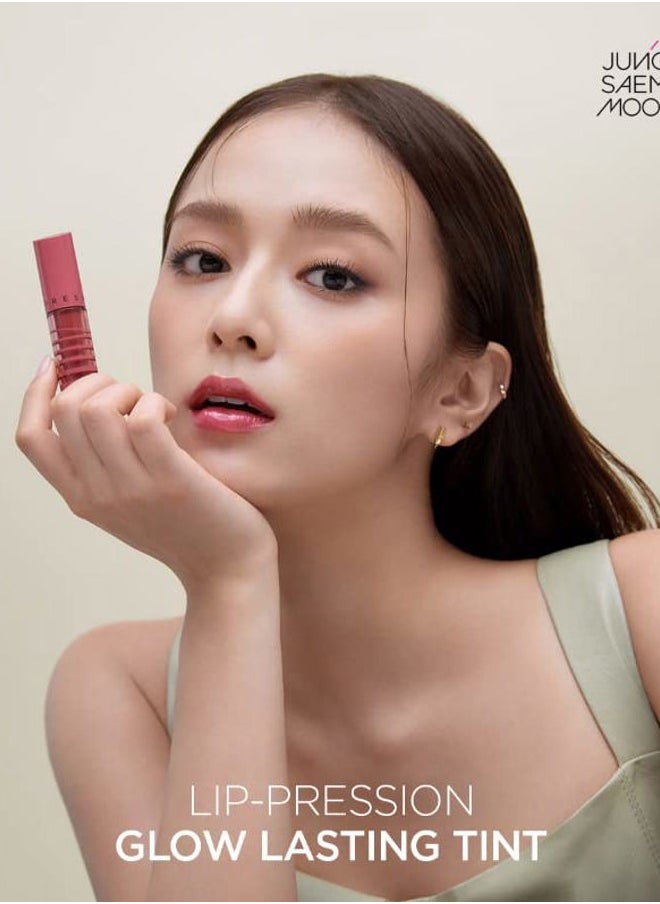 OFFICIAL LIP-PRESSION Glow lasting Tint (Deep Plum)