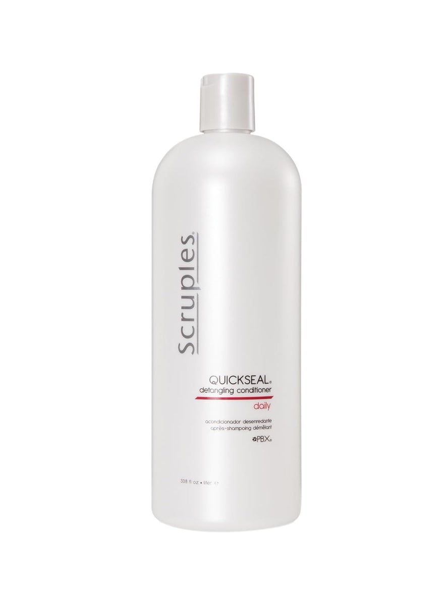 Scruples Quickseal Detangling Conditioner  Hair Smoothing  Frizz Control Treatment  Conditions  Detangles All Hair Types 338 oz