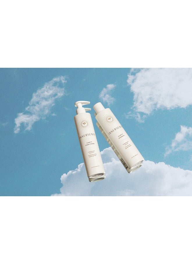 Innersense Organic Beauty - Natural Clear + Calm Hypoallergenic Clarity Hairbath + Conditioner Duo | Non-Toxic, Cruelty-Free Haircare (10 fl oz | 295 ml)