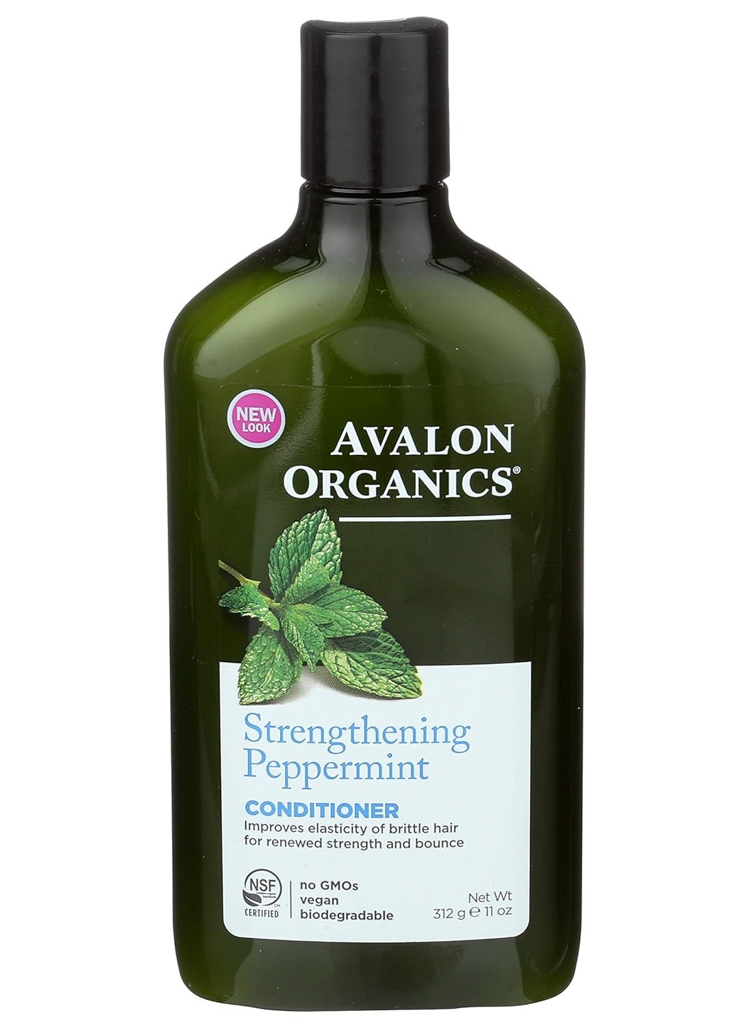 Avalon Organics Conditioner Strengthening Peppermint 11 oz