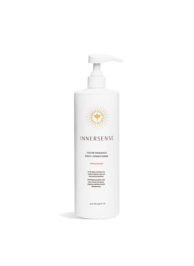 INNERSENSE Organic Beauty  Natural Color Radiance Daily Conditioner  NonToxic CrueltyFree Clean Haircare 32 fl oz  946 ml