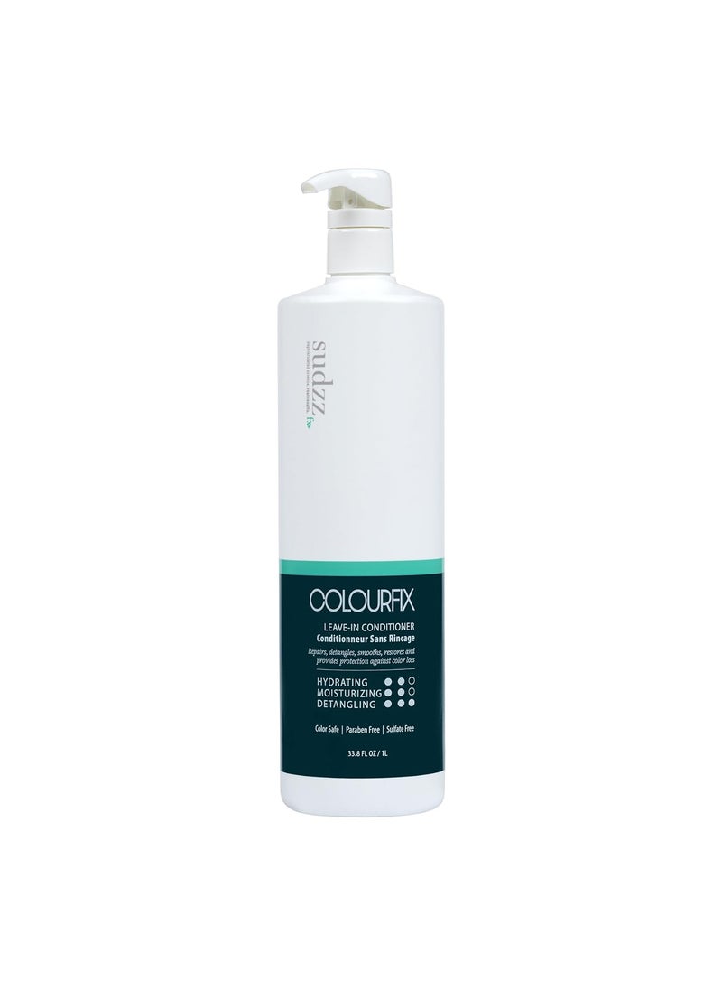 SUDZZFX ColourFix LeaveIn Conditioner  Nourishing Conditioner for Grow Hair Care  ColorTreated Hair  Deep Conditioner for Dry Damaged Hair  Repair and Defend Hydrating Conditioner 338 Fl Oz