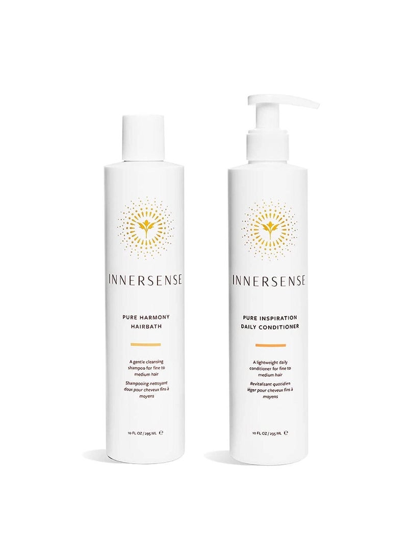 INNERSENSE Organic Beauty  Natural Pure Harmony Hairbath  Inspiration Daily Conditioner  NonToxic CrueltyFree Clean Haircare 10 oz