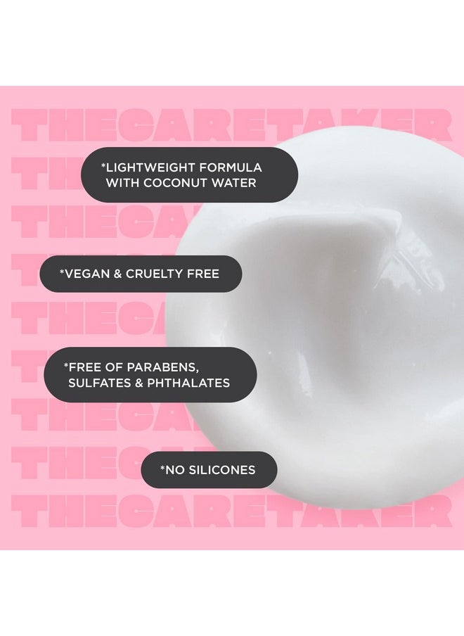 Cake Beauty Moisturizing Conditioner, The Care Taker - Hydrates and Replenishes Dry Hair - With Coconut Water, Hyaluronic Acid & Shea Butter - For All Hair Types - 296 ml
