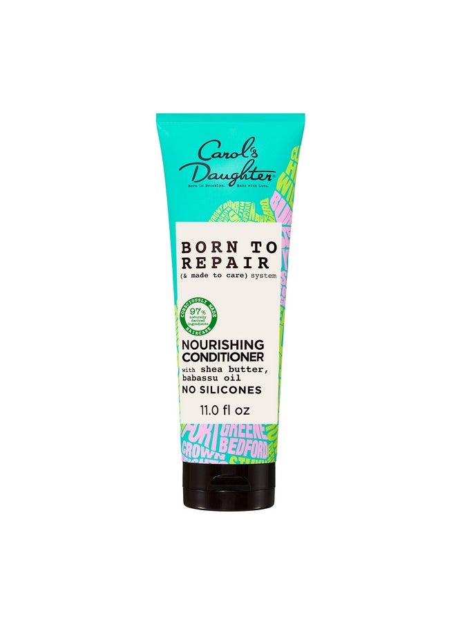Carol's Daughter Born To Repair Nourishing Conditioner, Sulfate-Free Hair Care for Curly Hair with Shea Butter, 11 Fl Oz
