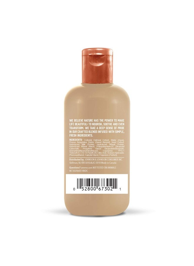 Aveeno Farm-Fresh Oat Milk Leave-In Hair Conditioner Treatment, Lightweight Moisturizer for Dry Damaged Hair, Safe for Color-Treated Hair, Sulfate, Paraben & Dye-Free
