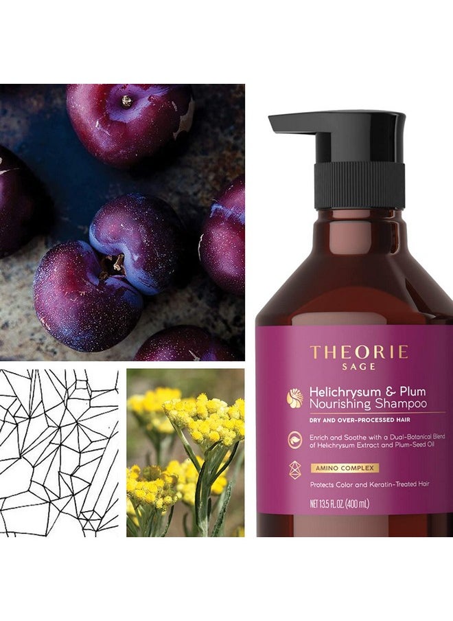 Theorie Helichrysum & Plum - Nourishing Conditioner - For Dry & Over Processed Hair, 800mL