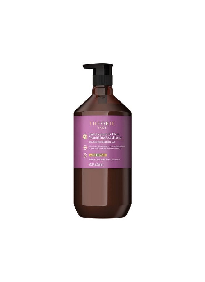 Theorie Helichrysum & Plum - Nourishing Conditioner - For Dry & Over Processed Hair, 800mL