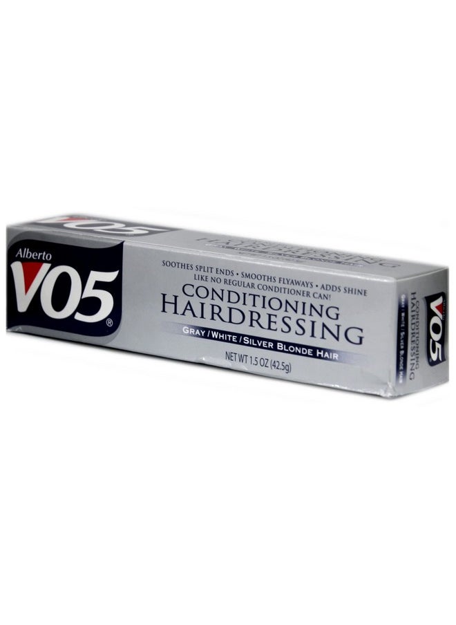 Vo5 Conditioning Hairdress Gray/White/Silver 1.5 Ounce Tube (44ml) (2 Pack)