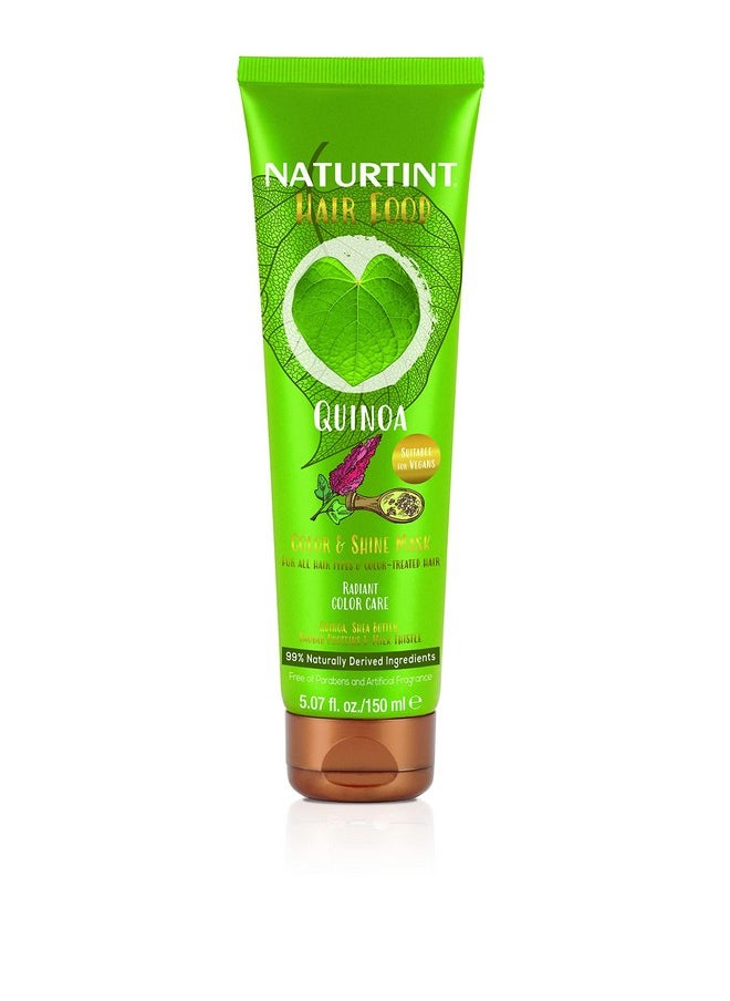 Naturtint Hair Food Deep Conditioning Mask (5.07 Fl Oz), Quinoa Color & Shine - Naturally Derived Ingredients, Free of Parabens and Artificial Fragrances