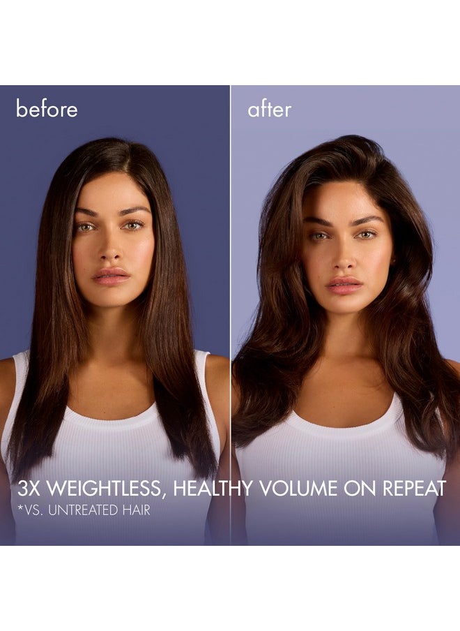 Nexxus HY-VOLUME Weightless Lift Conditioner PROTEIN FUSION with Collagen Protein & Hyaluronic Acid For Flat & Limp Hair for 48 Hours of Volume 13.5 Fl Oz