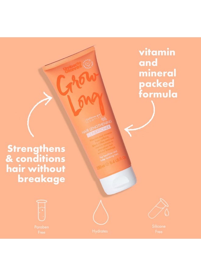 Umberto Giannini Grow Long Hair Lengthening Conditioner | For Healthier & Fuller Looking Hair | Vegan & Cruelty Free - 250 ml (Pack of 1)