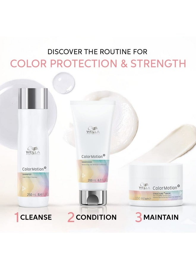 Wella Professionals ColorMotion+| Color Protection Conditioner For Colored Hair| Preserves Smoothness and Shine While Strengthening Hair| 33.8 Fl Oz