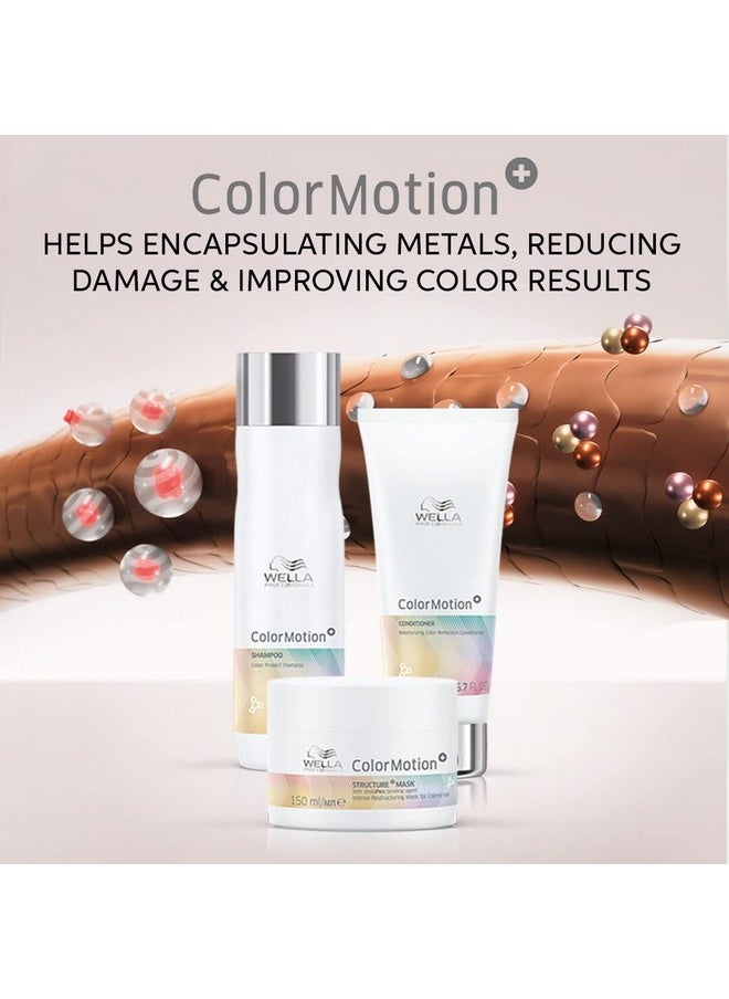 Wella Professionals ColorMotion+| Color Protection Conditioner For Colored Hair| Preserves Smoothness and Shine While Strengthening Hair| 33.8 Fl Oz