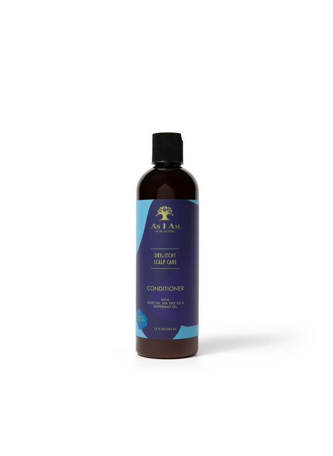 As I Am Dry & Itchy Scalp Care Conditioner - 16 ounce - Nourish and moisturize the scalp. - With Olive Oil, Tea Tree Oil & Peppermint Oil