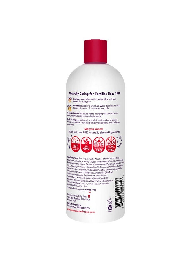 Fairy Tales Rosemary Repel Daily Kids Conditioner- Kids Like the Smell, Lice Do Not, 32 fl oz. (Pack of 1)