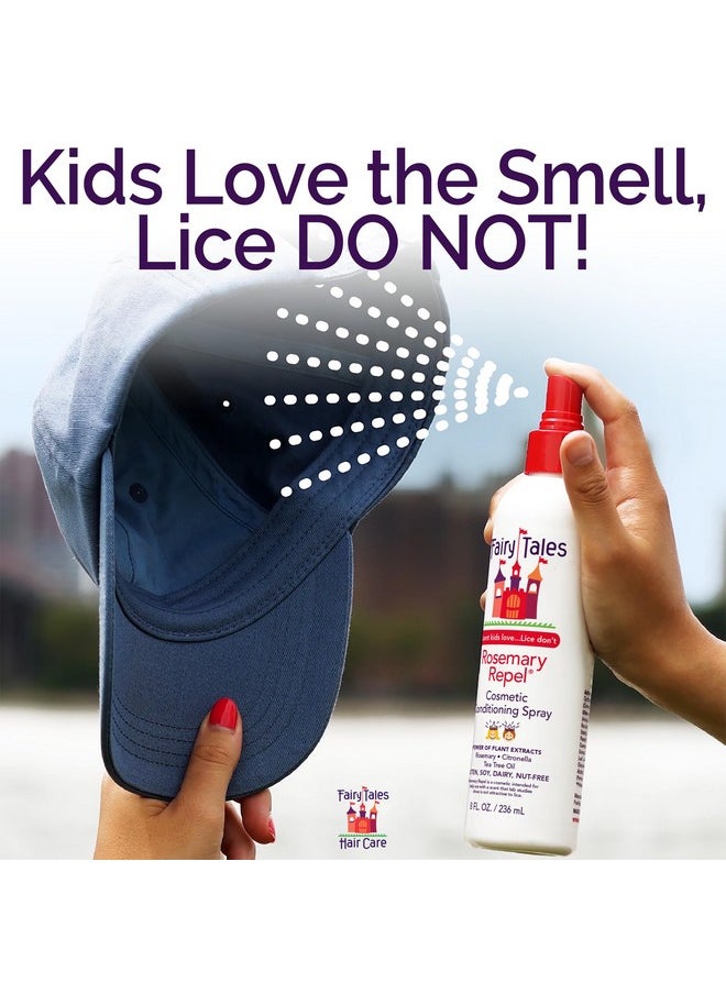Fairy Tales Rosemary Repel Daily Kids Conditioner- Kids Like the Smell, Lice Do Not, 32 fl oz. (Pack of 1)