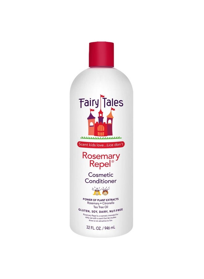 Fairy Tales Rosemary Repel Daily Kids Conditioner- Kids Like the Smell, Lice Do Not, 32 fl oz. (Pack of 1)
