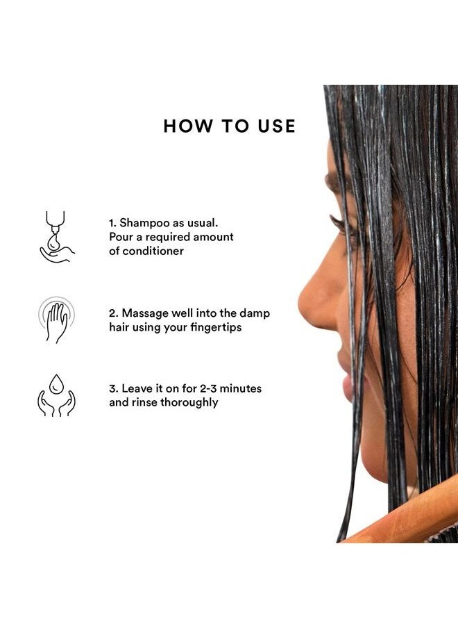 WOW Hair Conditioner - Coconut & Avocado Oil - Restore Dry, Damaged Hair - Increase Gloss - Reduce Split Ends, Frizz - Sulfate, Silicones, Paraben Free - All Hair Types, Adults & Children - 500 mL