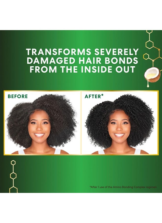 Palmer's Amino Bonding Complex Hair Oil, Healing Treatment with Coconut Oil & Vitamin E, Heat Protectant, Anti Frizz, Adds Shine, Strengthens & Protects Hair Growth, All Hair Types, 4 fl oz