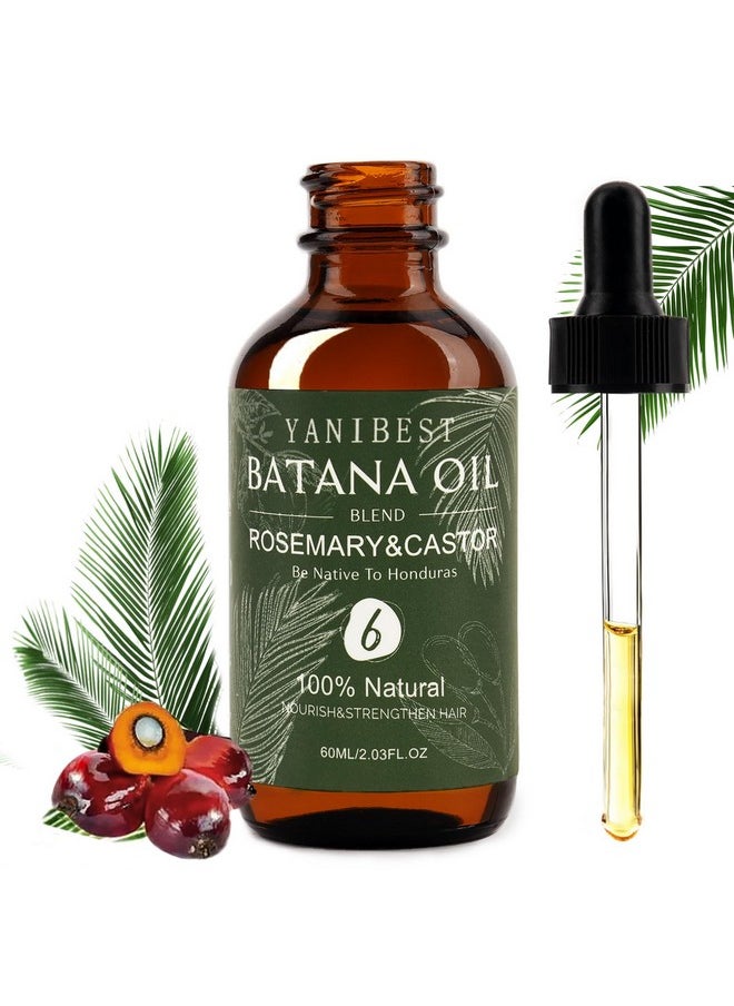 YANIBEST Batana Oil Boost Hair Volume Enhance Hair Density Scalp Nourishing Relieves Dry, Itchy, Improve Scalp Health