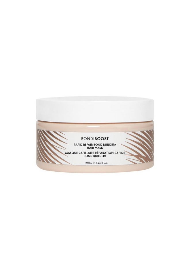 BONDIBOOST Rapid Repair Bond Builder + Hair Mask for Damaged Hair 8.45 Fl Oz - Deep Conditioning Treatment, Restores Strength & Shine
