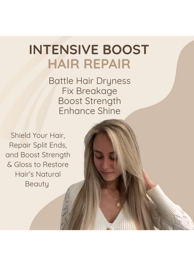 Vitamins Keratin Hair Mask Deep Conditioner - Biotin Collagen Protein & Castor Oil Repair for Dry Damaged or Color Treated Hair - Conditioning Treatment for Curly or Straight Thin Fine Hair